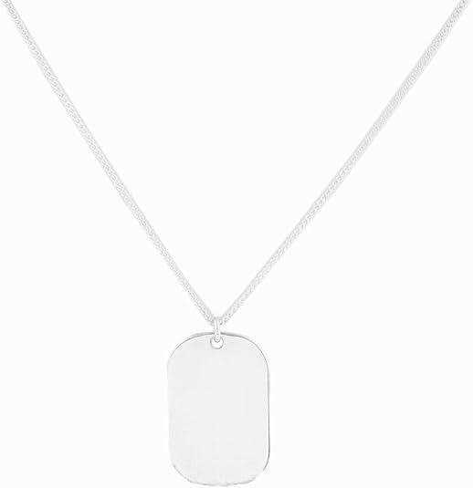 Sterling Silver 925 “Mom” Pendant Necklace – Adjustable 16 to 18 Inches – Mother’s Day Gift