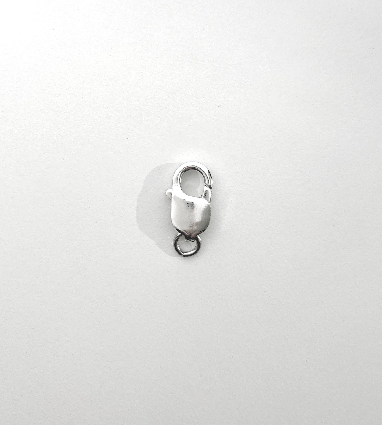 20mm Lobster Lock Replacement Clasp Sterling silver Rhodium Plated