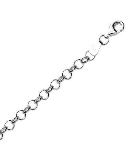 Sterling Silver Charm Bracelet 7 1/4" Sale...