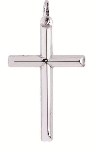Sterling Silver Cross Charm Religious Pendant