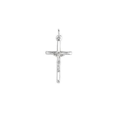 Sterling Silver Crucifix Cross Charm Pendant