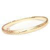14K Solid Yellow Gold Baby Bangle bracelet Children 5.5