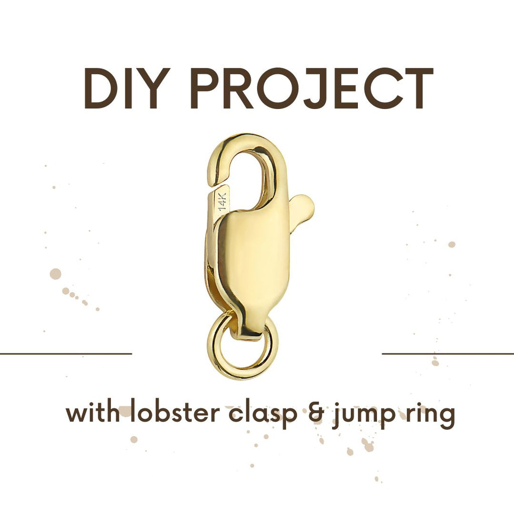 DIY Project with lobster clasp and jump ring