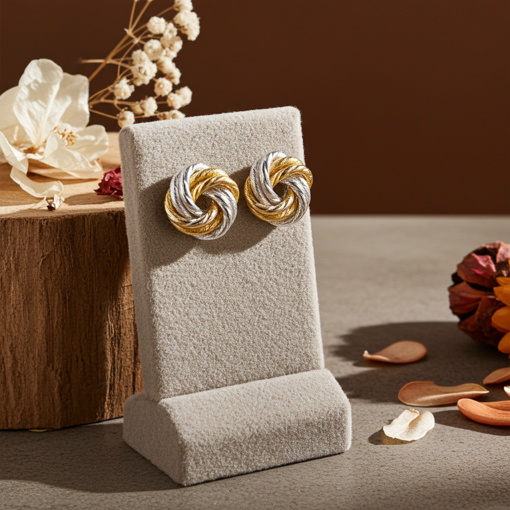 Fall Foliage Hero Banner – Diamond Cut Hoop Earrings