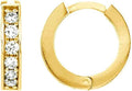 <p>✨minimalist gold huggies for effortless everyday elegance<br>these 10k gold huggie hoop earrings combine subtle style and luxurious craftsmanship. the 2mm x 12mm size offers a discreet, snug fit perfect for stacking or solo wear. adorned with channel-set white cz stones, they shimmer with understated sparkle that mimics the brilliance of diamonds.</p>
<p>designed for both women and men, these unisex earrings are made from solid 10k real gold, not plated or filled. they're hypoallergenic and nickel-free, 