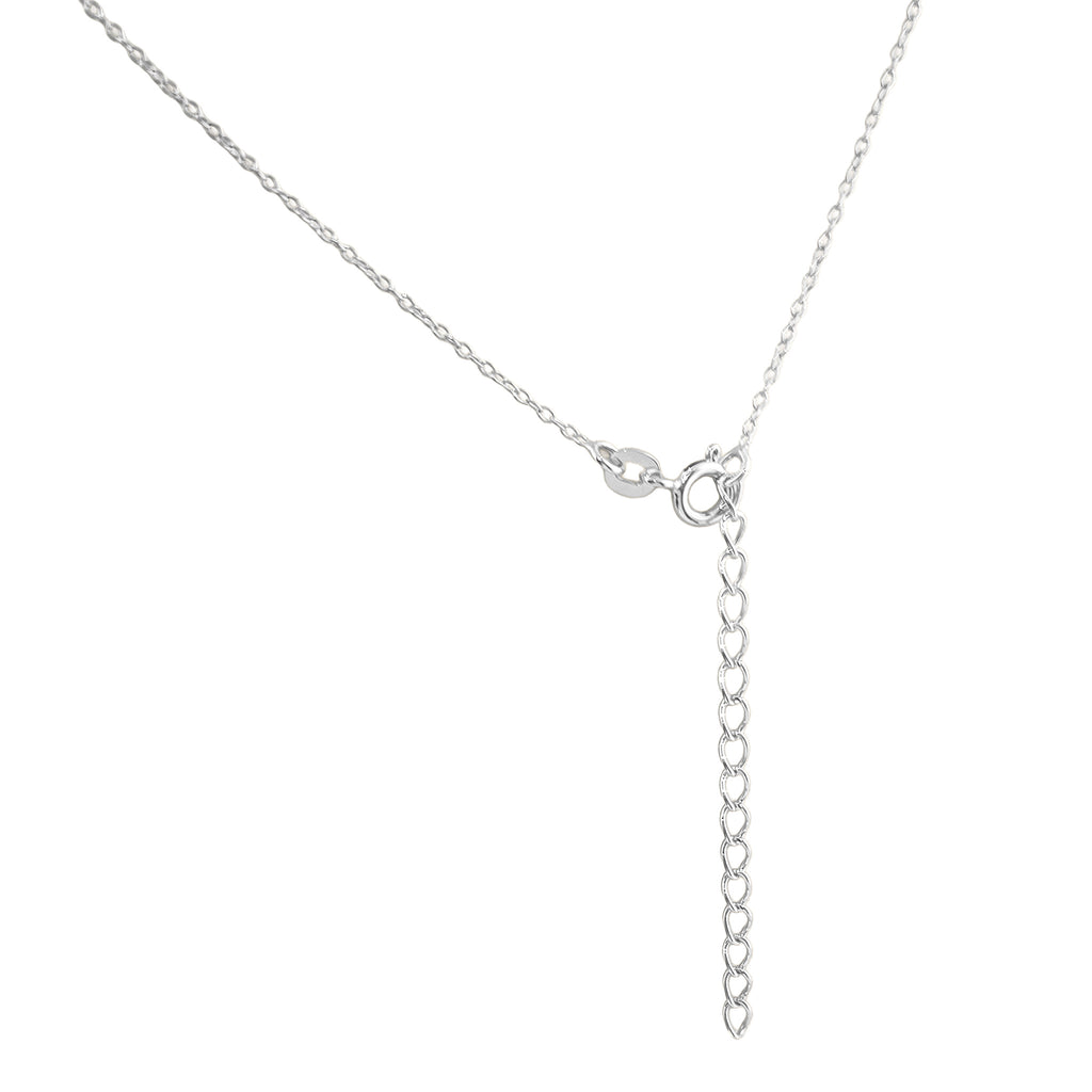 Sideways Curved Cross Necklace Real Sterling Silver 295 Adjustable 16-18" yellow Gold overlay on real Silver-Gift ready
