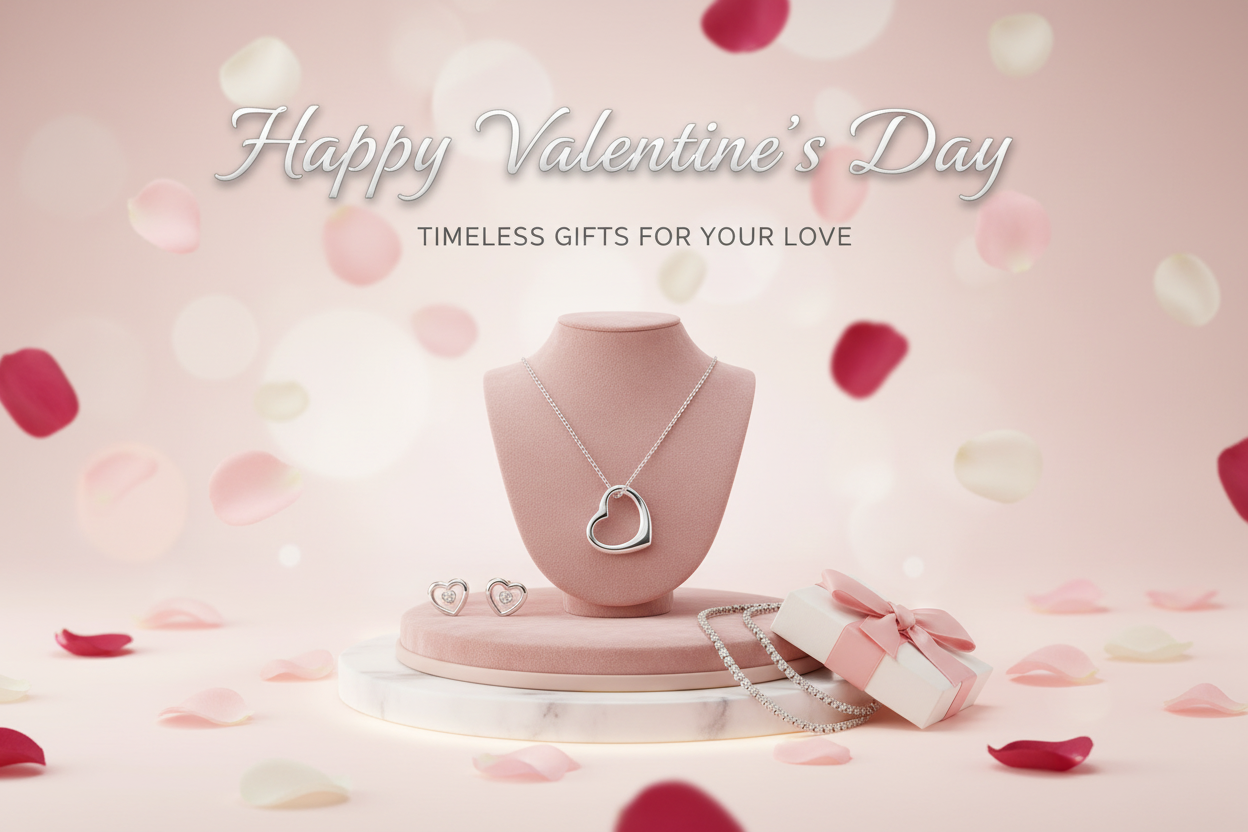 Floating Heart Pendant Valentine Hero