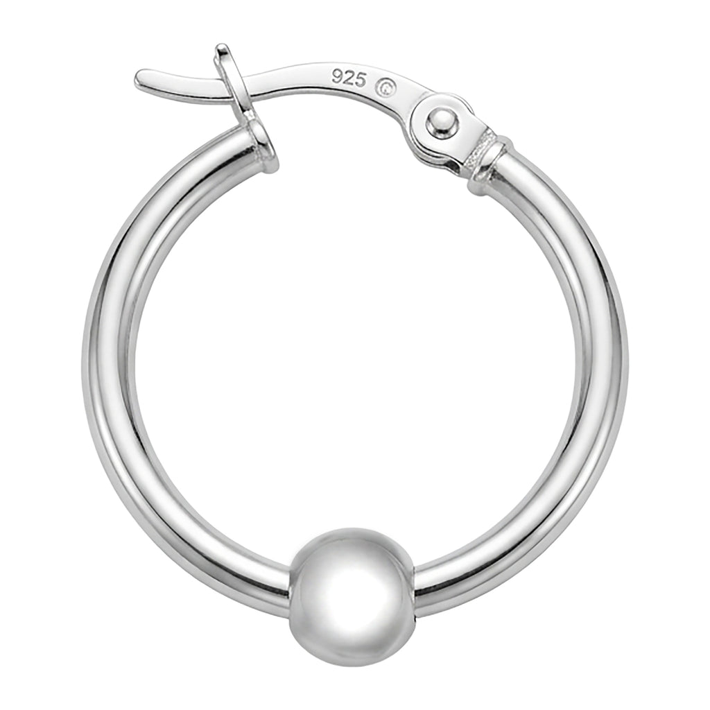 Sterling Silver Hoop Earrings 14mm 18mm and gift set