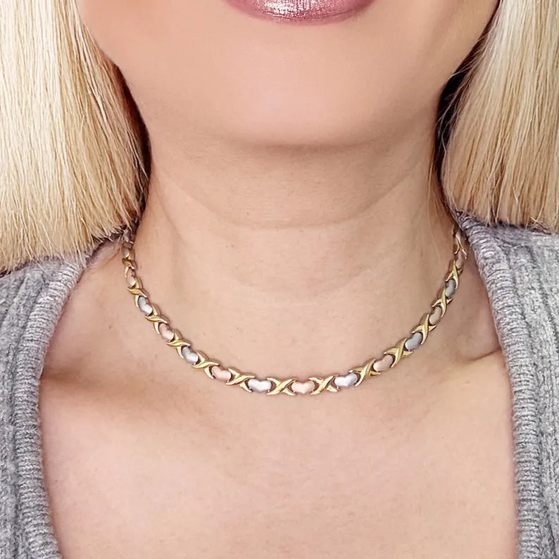 XOXO Heart Jewelry Gift Set Stainless Steel 3 Choices available
