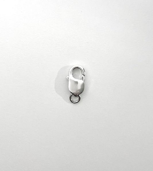 20mm Lobster Lock Replacement Clasp Sterling silver Rhodium Plated