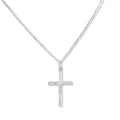 925 Sterling Silver Crucifix Necklace | Unisex Solid Silver Cross Pendant | Religious Christian Jewelry Gift for Men Women