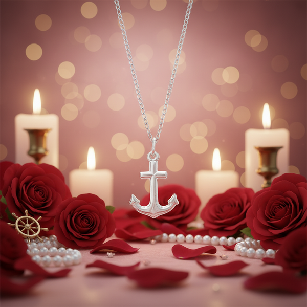 Valentine's Day Anchor Cross