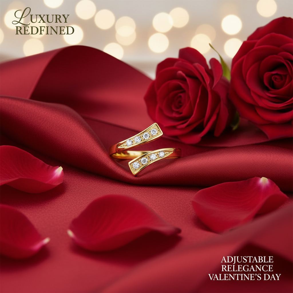 Valentine's Day Gold Ring