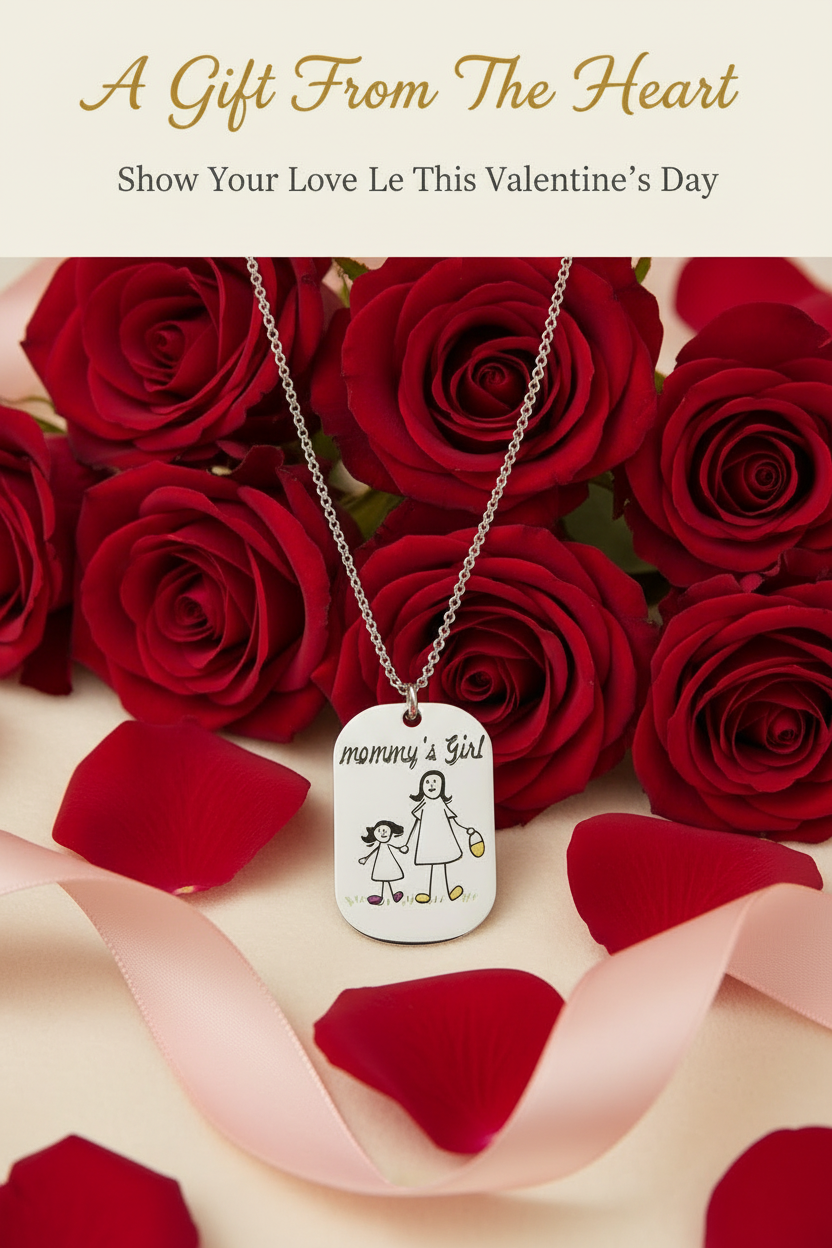 Valentine's Day Mom Pendant