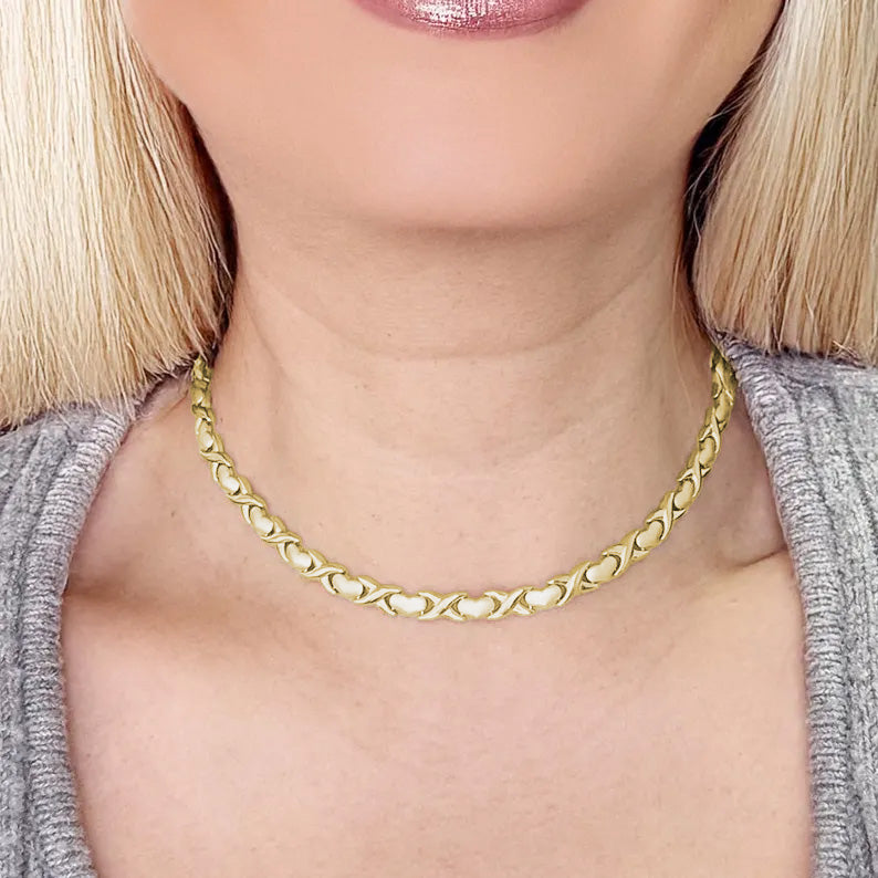 XOXO Heart Jewelry Gift Set Stainless Steel 3 Choices available