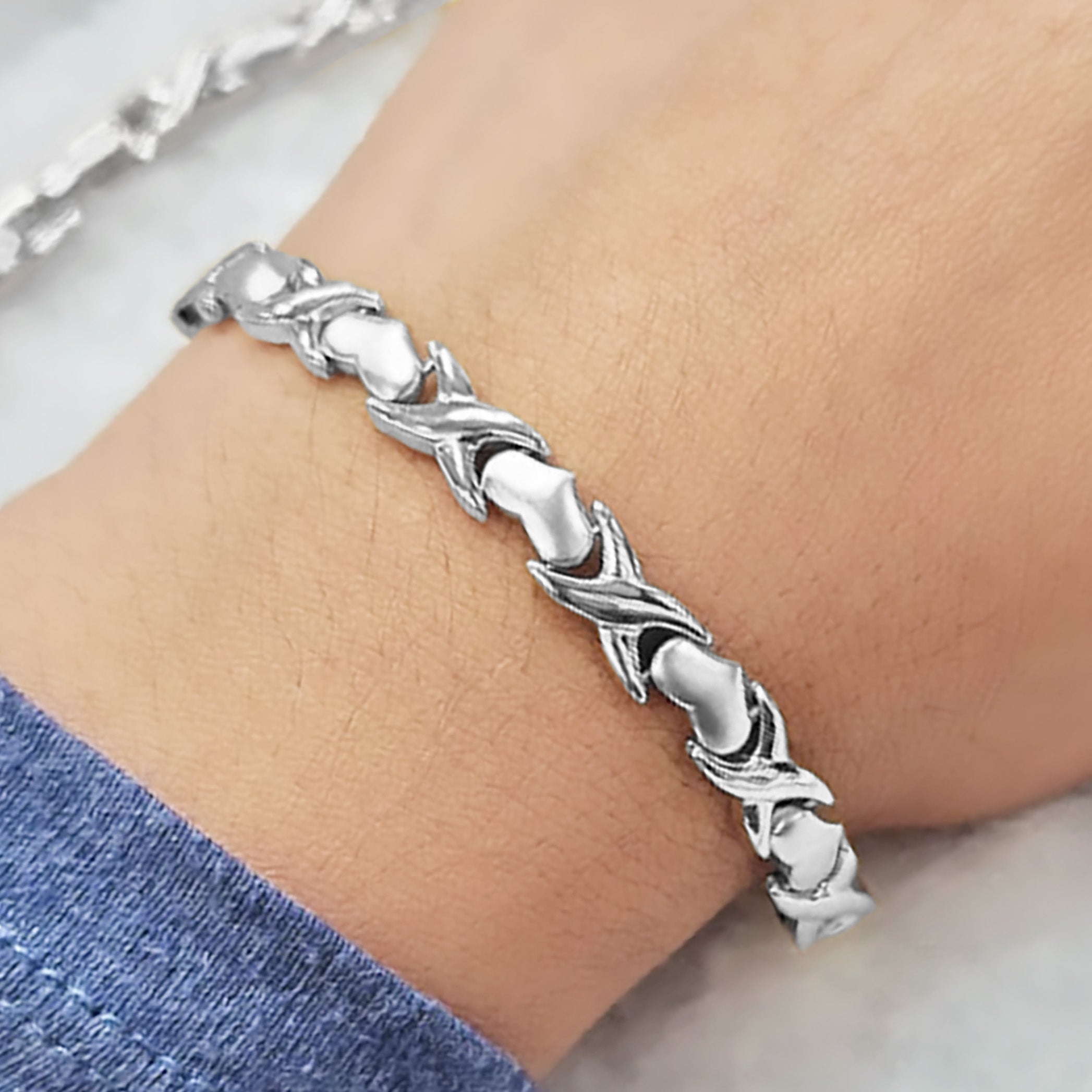 XOXO Heart Jewelry Gift Set Stainless Steel 3 Choices available
