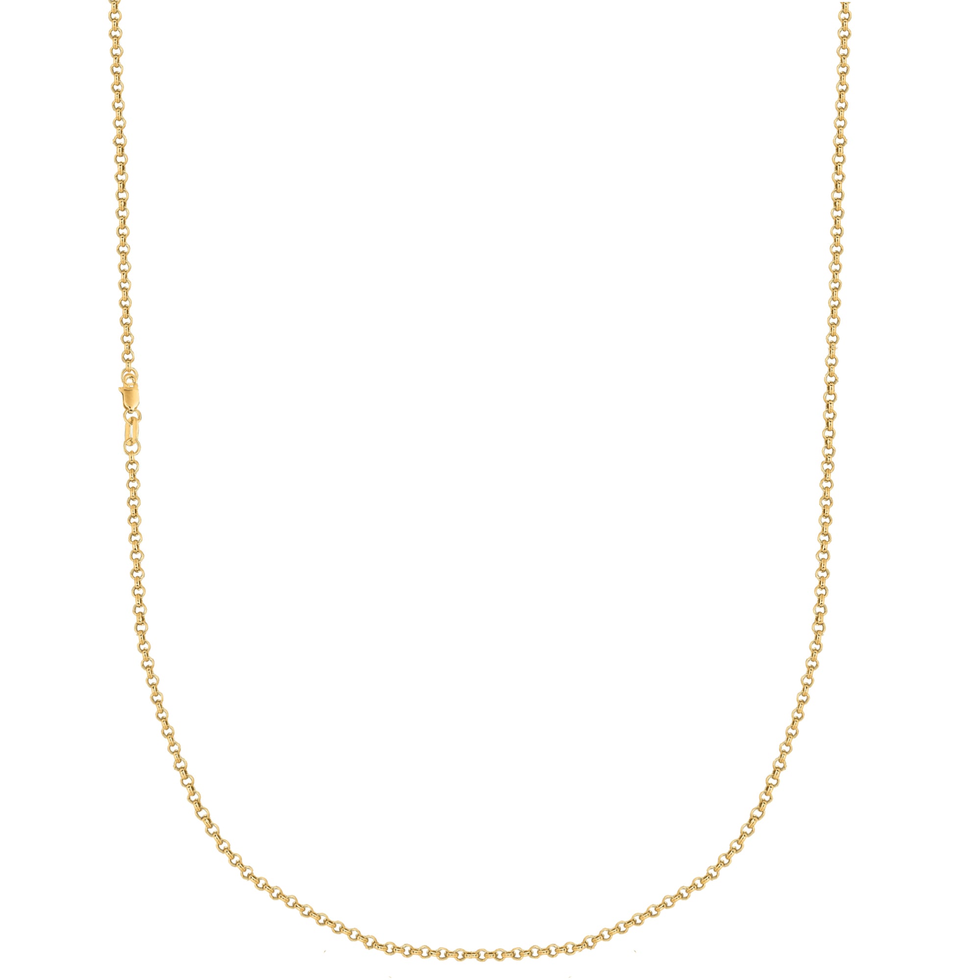 <style type="text/css"><!--td {border: 1px solid #cccccc;}br {mso-data-placement:same-cell;}--></style>
<p style="text-align: left;"><span data-sheets-root="1">elevate your jewelry collection with the timeless elegance of the ritastephens 10k solid yellow gold rolo link chain necklace. crafted from high-quality 10k yellow gold, this necklace features a classic rolo link design, meticulously made to offer both durability and sophistication.<br>elegant design: the rolo link pattern, characterized by its round