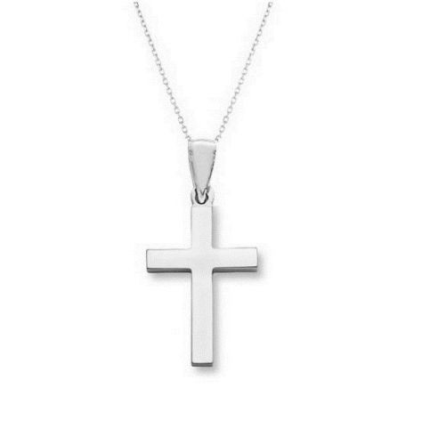 <style type="text/css"><!--td {border: 1px solid #cccccc;}br {mso-data-placement:same-cell;}--></style>
<p><span data-sheets-root="1">embrace the perfect blend of elegance and spirituality with the sterling silver shiny cross necklace pendant. this refined necklace features a beautifully crafted shiny cross pendant, designed to reflect light and add a touch of sophistication to your attire.<br><br>the necklace includes an 18-inch silver chain, providing a versatile length that enhances comfort and style. th