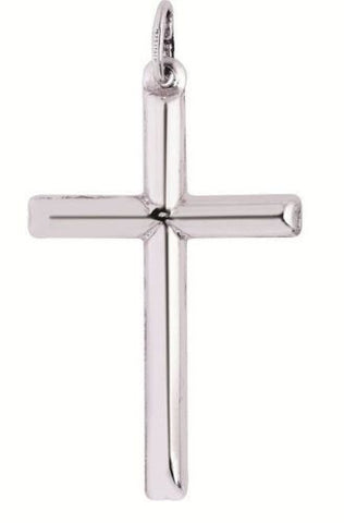 Sterling Silver Cross Charm Religious Pendant