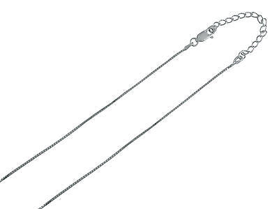 <style type="text/css"><!--td {border: 1px solid #cccccc;}br {mso-data-placement:same-cell;}--></style>
<center><center>
<span data-sheets-root="1">elevate your jewelry collection with the ritastephens elegant sterling silver box link chain. Crafted with precision, this chain features sleek 1mm box links that create a contemporary, yet timeless look. the chain is designed to be adjustable from 16 to 18 inches, allowing you to customize the length to perfectly complement any outfit or occasion.<br>