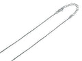 <style type="text/css"><!--td {border: 1px solid #cccccc;}br {mso-data-placement:same-cell;}--></style>
<center><center>
<span data-sheets-root="1">elevate your jewelry collection with the ritastephens elegant sterling silver box link chain. Crafted with precision, this chain features sleek 1mm box links that create a contemporary, yet timeless look. the chain is designed to be adjustable from 16 to 18 inches, allowing you to customize the length to perfectly complement any outfit or occasion.<br>
