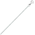 <center>
<p style="text-align: left;">elevate your style effortlessly with this exquisite 10” sterling silver beaded anklet. carefully crafted from high-quality .925 sterling silver, this ankle bracelet is designed to offer both beauty and durability. its sleek 1.5mm beads are meticulously polished to a brilliant shine, creating a subtle yet eye-catching accessory perfect for any occasion. the delicate design adds a touch of sophistication to your look, making it ideal for both casual wear and more formal s