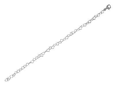 <style type="text/css"><!--td {border: 1px solid #cccccc;}br {mso-data-placement:same-cell;}--></style>
<center>
<span data-sheets-root="1">introducing the ritastephens sterling silver heart charm link bracelet, a stunning 7-inch piece that embodies elegance and timeless appeal. this new arrival combines the classic beauty of sterling silver with the romantic charm of heart-shaped accents, making it a versatile and cherished addition to any jewelry collection.<br><br>premium sterling silver craftsmanship:<b