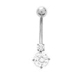<style type="text/css"><!--td {border: 1px solid #cccccc;}br {mso-data-placement:same-cell;}--></style>
<center>
<span data-sheets-root="1"> introducing the ritastephens 10k real white gold belly button navel ring with cubic zirconia—an epitome of elegance and sophistication in body jewelry. this stunning navel ring is crafted from genuine 10k white gold, offering a sleek and modern finish that enhances its overall beauty. the ring is adorned with a dazzling cubic zirconia (cz) gemstone, which adds a brilli