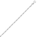 <style type="text/css"><!--td {border: 1px solid #cccccc;}br {mso-data-placement:same-cell;}--></style>
<center>
<span data-sheets-root="1">introducing the ritastephens sterling silver figaro anklet, a beautifully crafted 9-inch ankle bracelet designed to add a touch of elegance and sophistication to your footwear. this anklet, featuring a delicate 1.0mm figaro chain, embodies timeless style and versatile charm, making it a perfect accessory for any occasion.<br><br>exquisite sterling silver craftsmanship:<