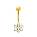 <style type="text/css"><!--td {border: 1px solid #cccccc;}br {mso-data-placement:same-cell;}--></style>
<p><span data-sheets-root="1"> 14k real yellow gold flower design belly button navel ring with cubic zirconia – elegant 14 gauge body jewelry with sparkling cz for a chic and sophisticated lookelevate your body jewelry collection with this exquisite 14k real yellow gold belly button ring. featuring a charming flower design adorned with sparkling cubic zirconia, this elegant piece combines classic beauty w