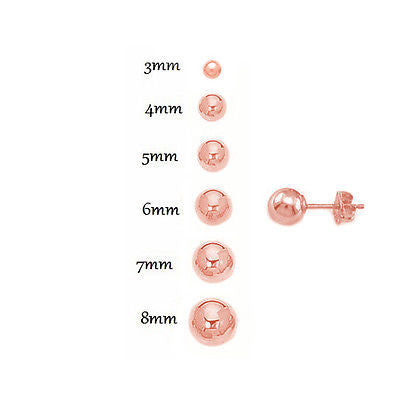 <style type="text/css"><!--td {border: 1px solid #cccccc;}br {mso-data-placement:same-cell;}--></style>
<p><span data-sheets-root="1">elevate your jewelry collection with the timeless sophistication of the ritastephens 14k rose pink gold ball stud post earrings. these exquisite earrings, available in sizes ranging from 3mm to 8mm, offer a delicate balance of classic elegance and modern style, making them the perfect addition to any outfit. <br><br>crafted from solid 14k rose pink gold, these ball stud earri