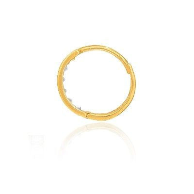 Ritastephens 14K Real Gold Huggie Hoops Earrings – Small Single 2x11mm, Unisex Design, Classic Compact Gold Huggy Hoops, Minimalist Real Gold Jewelry