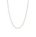 <style type="text/css"><!--td {border: 1px solid #cccccc;}br {mso-data-placement:same-cell;}--></style>
<p><span data-sheets-root="1">discover the exquisite beauty and sophistication of the 14k solid rose pink gold singapore chain necklace. with its elegant 1.0mm design, this necklace is available in four versatile lengths—16", 18", 20", and 24"—making it a perfect addition to any jewelry collection. crafted from premium 14k rose pink gold, this necklace combines timeless elegance with modern versatility, o