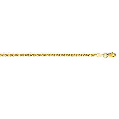 <style type="text/css"><!--td {border: 1px solid #cccccc;}br {mso-data-placement:same-cell;}--></style>
<p><span data-sheets-root="1">experience timeless sophistication with the ritastephens 14k solid yellow gold round wheat chain necklace, meticulously crafted to offer an elegant and enduring addition to your jewelry collection. this stunning necklace features a 2.1mm round wheat chain, available in a range of lengths including 16", 18", 20", 22", 24", and 30". its versatile design ensures it complements a
