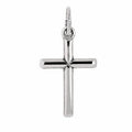 <style type="text/css"><!--td {border: 1px solid #cccccc;}br {mso-data-placement:same-cell;}--></style>
<p><span data-sheets-root="1">925 sterling silver baby cross charm pendant necklace, a timeless piece designed with love and devotion. this delicate necklace features a miniature cross charm, meticulously crafted from genuine sterling silver. measuring 30mm=1.18 inches in length (excluding the bale) and 18mm= 0.7 inches in width, the simple yet elegant design of the cross exudes innocence and spiritual si
