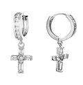 <style type="text/css"><!--td {border: 1px solid #cccccc;}br {mso-data-placement:same-cell;}--></style>
<p><span data-sheets-root="1"><span>ritastephens 925 sterling cz channel set 3x13.5mm huggie dangle cross earrings<br><br></span><span>introducing our captivating .925 sterling silver cz channel set huggy huggie dangle cross earrings, a blend of elegance and spirituality. crafted with precision, these earrings feature a delicate cross dangle adorned with sparkling cubic zirconia stones, set in a channel f