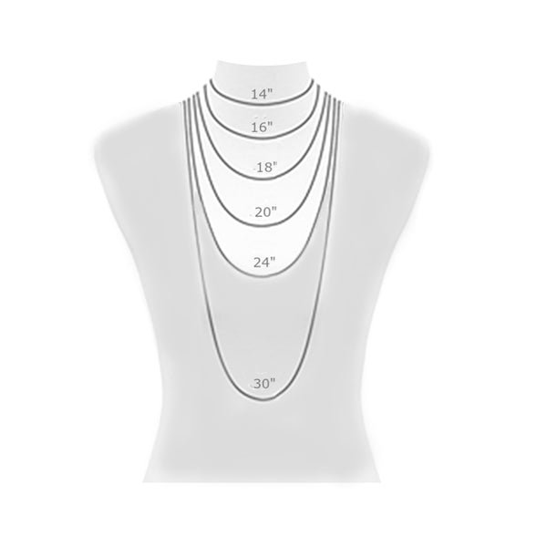 Ritastephens Sterling Silver Shiny Italian Cross Pendant Necklace 20" (35mm)