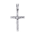 <p>discover the elegance of the ritastephens sterling silver crucifix cross charm pendant, a beautifully crafted piece that embodies both grace and spiritual significance. made from genuine 925 sterling silver, this pendant showcases a finely detailed crucifix design, meticulously created to highlight its religious symbolism. measuring 20x37mm, it offers a prominent yet refined presence, making it a standout addition to any jewelry collection.</p>
<p>this pendant is hypoallergenic and nickel-free, ensuring 