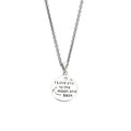 <style type="text/css"><!--td {border: 1px solid #cccccc;}br {mso-data-placement:same-cell;}--></style>
<p><span data-sheets-root="1">genuine 925 stamped sterling silver "i love you to the moon and back" charm pendant necklace<br><br>crafted from high-quality 925 sterling silver, this charming pendant features a heartfelt "i love you to the moon and back" inscription. the pendant is beautifully designed with a diameter of 15mm, capturing the sentiment perfectly while maintaining a sleek, elegant appearance.