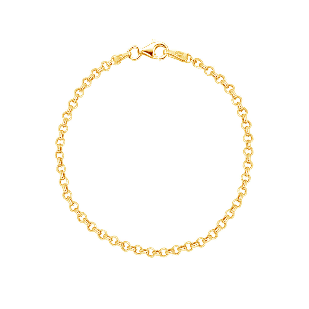 <style type="text/css"><!--td {border: 1px solid #cccccc;}br {mso-data-placement:same-cell;}--></style>
<ul>
<li>
<span data-sheets-root="1">elevate your style with the ritastephens sterling silver gold plated rolo foot ankle chain anklet, a piece that seamlessly blends elegance and sophistication. this exquisite anklet features a gold-plated rolo chain that offers a timeless and classic look, combining the shimmering beauty of gold with the enduring appeal of sterling silver.<br><br>crafted with attention 