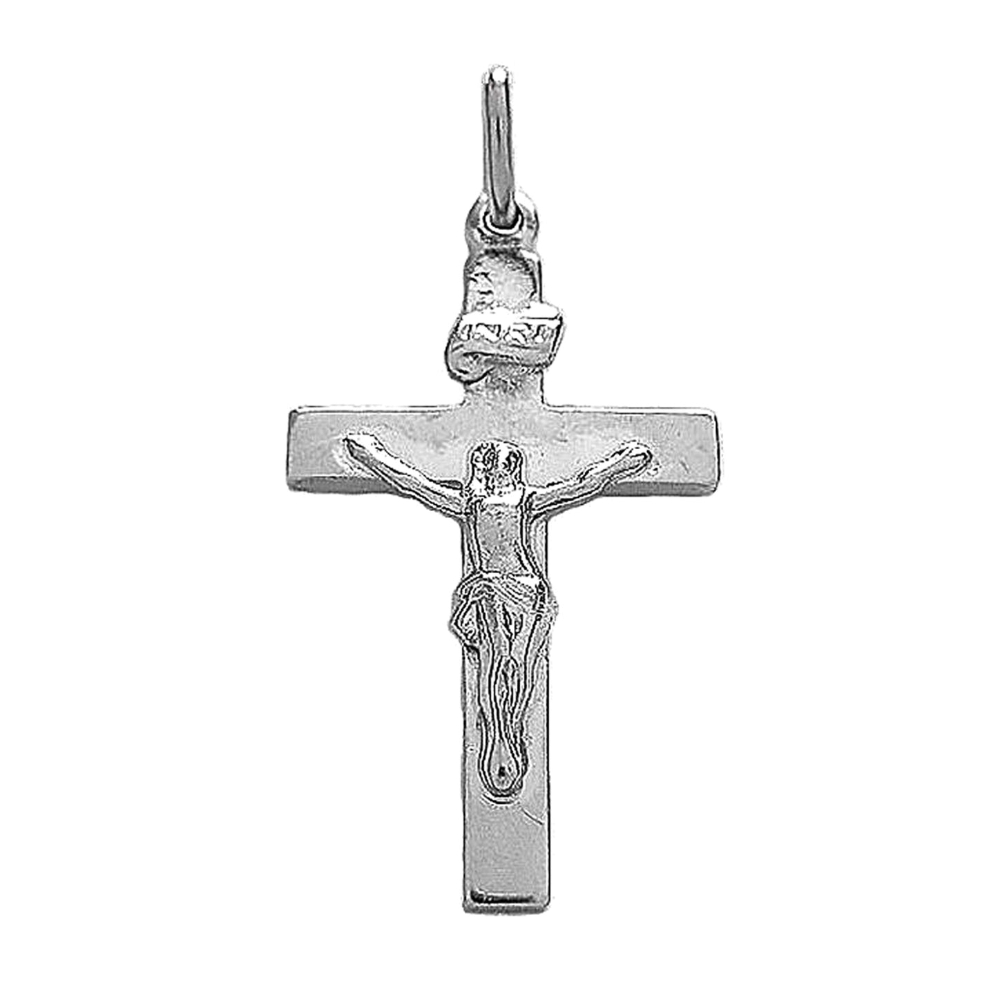 Sterling Silver Crucifix Cross Charm Pendant