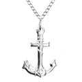 <style type="text/css"><!--td {border: 1px solid #cccccc;}br {mso-data-placement:same-cell;}--></style>
<p><span data-sheets-root="1">this beautifully designed sterling silver cross marine anchor pendant charm necklace is both stylish and well-crafted, making it a perfect accessory for any occasion. the pendant features a unique marine anchor design, embodying strength and elegance, and is crafted from high-quality sterling silver that is hypoallergenic and nickel-free.<br><br>the necklace comes with a choi