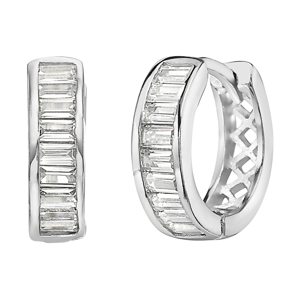 <style type="text/css"><!--td {border: 1px solid #cccccc;}br {mso-data-placement:same-cell;}--></style>
<p><span data-sheets-root="1">elevate your jewelry collection with the rita stephens sterling silver baguette cz cubic zirconia reversible huggie hoop earrings. crafted from high-quality sterling silver, these earrings showcase an elegant and versatile design that is perfect for any occasion.<br><br>each hoop features a stunning baguette cut cubic zirconia (cz) that adds a touch of refined sophistication.