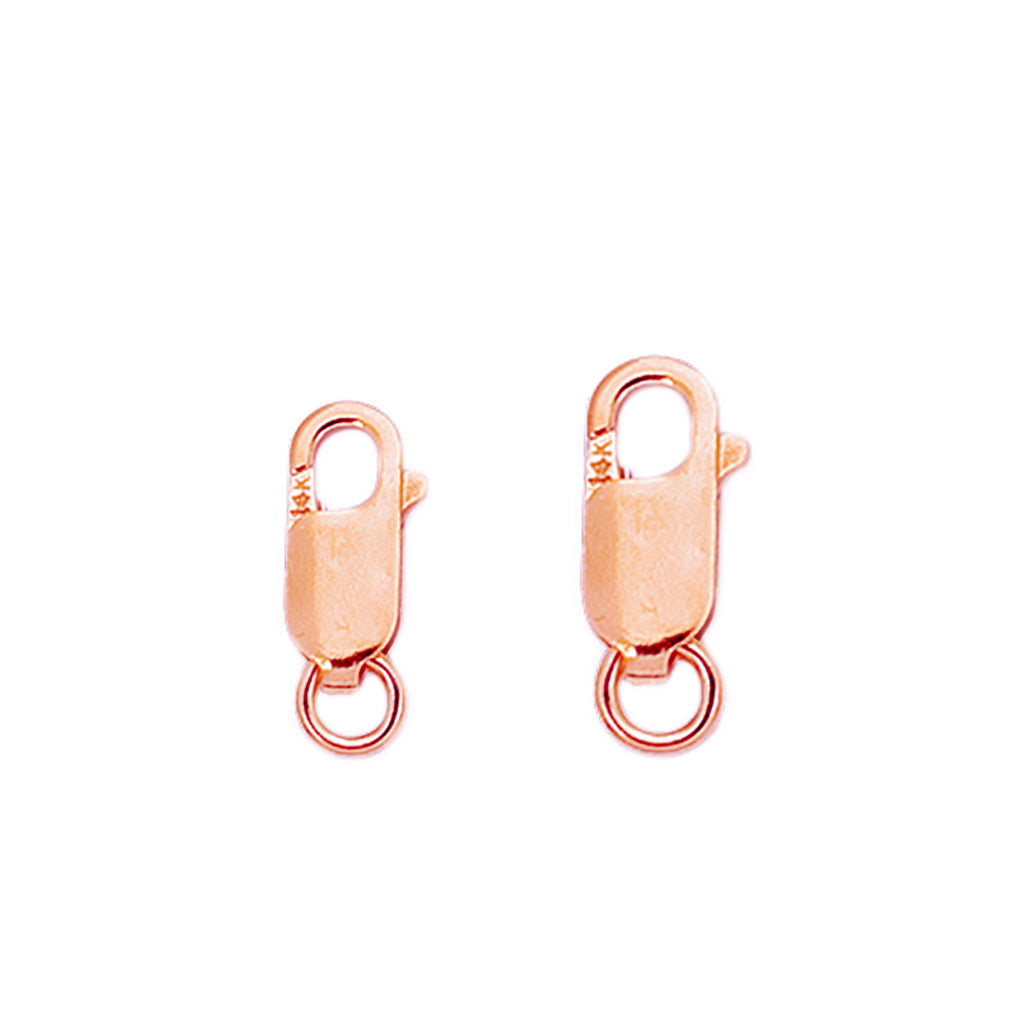 14k Pink Rose Gold Lobster Catch Lock Replacement