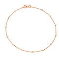 <style type="text/css"><!--td {border: 1px solid #cccccc;}br {mso-data-placement:same-cell;}--></style>
<p><span data-sheets-root="1">sterling silver rolo link chain anklet 10" ankle bracelet 3mm<br><br>discover the timeless charm of our sterling silver rolo link chain anklet. measuring 10 inches, this anklet features a classic rolo link chain design, each link meticulously crafted from high-quality 925 sterling silver.<br><br>key features:<br><br>elegant design: the 3mm rolo links create a sleek, sophistic