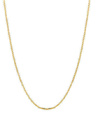 Ritastephens 14K Solid Yellow Gold Mariner Link Chain Necklace – Elegant 1.2mm Delicate Links for a Sophisticated and Timeless Jewelry Piece