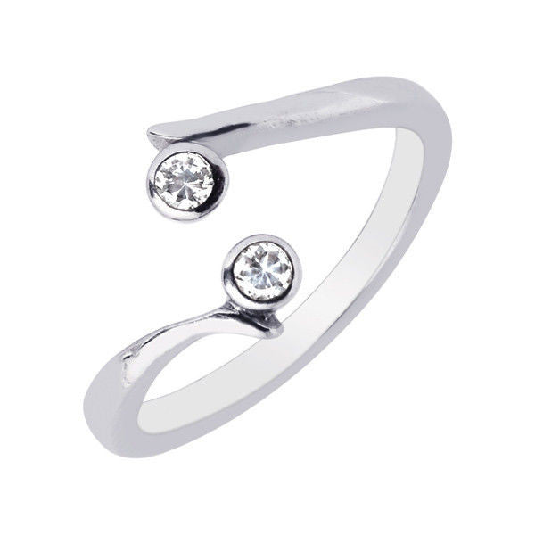 <h2><span style="color: #000000;"><b><span style="font-size: 11pt;"><span size="4" style="font-size: large;">toe ring crossover style sterling silver 925 cz clear stones</span></span></b></span></h2>
<ul></ul>
<style type="text/css"><!--td {border: 1px solid #cccccc;}br {mso-data-placement:same-cell;}--></style>
<ul>
<li style="text-align: left;" data-mce-style="text-align: left;"><span data-sheets-root="1">sterling silver 2 cubic zirconia crossover toe ring body art adjustable<br>beautifully crafted and we