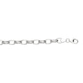 <style type="text/css"><!--td {border: 1px solid #cccccc;}br {mso-data-placement:same-cell;}--></style>
<p><span data-sheets-root="1">sterling silver rolo link oval bracelet chain with lobster lock – 7.25 inches<br><br>elevate your jewelry collection with this elegant sterling silver rolo link oval bracelet. designed with a classic rolo link pattern, this bracelet combines timeless style with modern durability.<br><br>key features:<br><br>design: this bracelet features a refined oval link chain design, whic