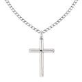 <style type="text/css"><!--td {border: 1px solid #cccccc;}br {mso-data-placement:same-cell;}--></style>
<p><span data-sheets-root="1">elevate your style with the ritastephens sterling silver italian cross pendant necklace. crafted from genuine 925 sterling silver, this pendant features a classic high-polished, shiny tubular cross design. the cross is available in two sizes and various chain lengths, offering a customizable touch to suit your personal preference.<br><br>meticulously designed in italy, this c