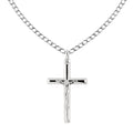 <style type="text/css"><!--td {border: 1px solid #cccccc;}br {mso-data-placement:same-cell;}--></style>
<p><span data-sheets-root="1">genuine and crafted in italy, this pendant necklace features a classic italian crucifix cross design made from 925 sterling silver. its polished finish highlights the traditional religious charm of the crucifix, making it a timeless addition to any jewelry collection.<br><br>expertly designed, this necklace is both beautifully crafted and hypoallergenic. the pendant measures 